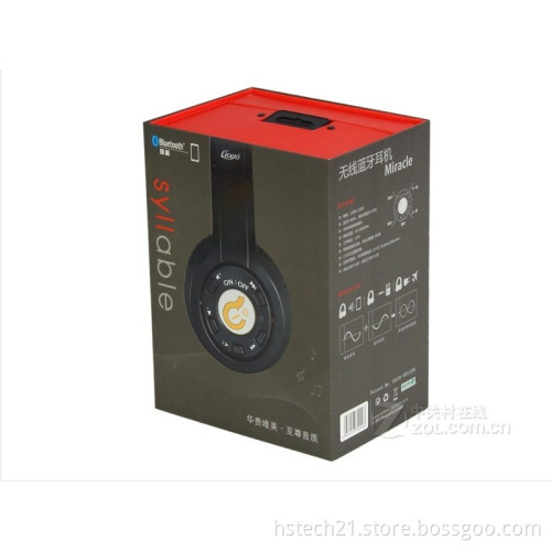 Wireless Headset Bluetooth Headphone Syllable G08 Noise Reduction Cancellation Headphones for IPhone,Ipad,Ipod